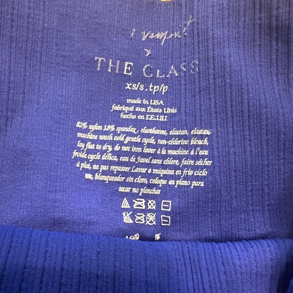 Free People Movement Good Karma Flare Leggings in Cobalt Blue Size XS Short - Picture 4 of 4